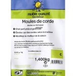 Moules de corde filiere qualite carrefour - la barquette de 1, 4kg