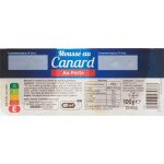 Mousse au canard au porto carrefour extra - les 2 barquettes de 50g