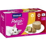 Mousse pour chats poulet et boeuf vitakraft - les 4 bo�tes de 85g