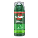 Mousse  raser peau normale homme douceur menthole anti - irritations mennen - le spray de 250ml