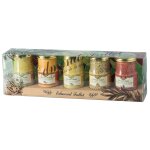 Moutarde assortiment de saveurs edmond fallot - le coffret de 5 pots - 520 g