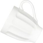 Mug cagla 10 cm blanc en faence carrefour home - le mug