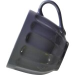 Mug jumbo cagla 10 cm gris en faience carrefour home - le mug