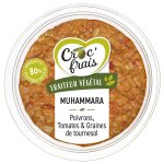 Muhammara poivrons tomates & graines de tournesol croc'frais - la barquette de 175g Muhammara poivrons tomates & graines de tournesol croc'frais - la barquette de 175g