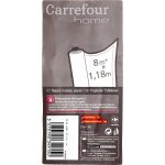 Nappe papier 8mx1, 18 m blanc carrefour home - le rouleau Nappe papier 8mx1, 18 m blanc carrefour home - le rouleau