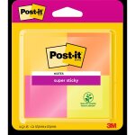 Notes repositionnables super sticky post - it - le bloc de 45 feuilles