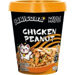 Nouilles instantan�es saveur poulet cacahu�tes noodle master - la boite de 90g