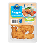 Nuggets de colin d'alaska assiette bleue - la barquette de 180g