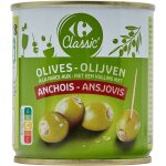 Olives farce aux anchois carrefour classic' - les 2 boites de 85g net goutt