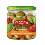Olives marinade basilic et tomates sches tramier - le bocal de 150g