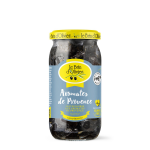 Olives noires aux aromates de provence le brin d'olivier - le pot de 250g