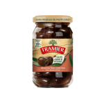 Olives noires dénoyautées confites tramier - le pot de 150g Olives noires dénoyautées confites tramier - le pot de 150g