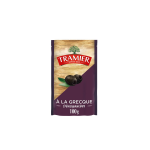 Olives noires dénoyautées tramier - le sachet de 100 g Olives noires dénoyautées tramier - le sachet de 100 g