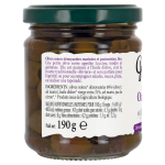 Olive riviera dnoyaute et marin  l'huile d'olive gusti amo bio - le pot de 190g