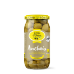 Olives vertes farce anchois le brin d'olivier - le pot de 200g