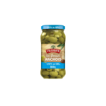 Olives vertes farcies anchois tramier - le bocal de 340g