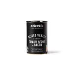 Olives vertes farcies tomate sche bacon ederki - la boite de 130 g net goutt