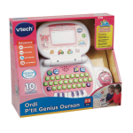 Ordinateur t'tit genius ourson rose vtech - le jouet