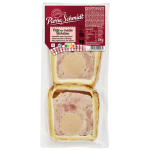 P$at en crote richelieu mdaillon mousse de canard - 2 tranches pierre schmidt - le paquet de 200g