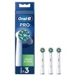 Pack de 3 brossettes pro cross action oral b