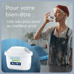 Pack de 4 cartouches maxtra pro all - in - 1 pour carafes filtrantes brita - pack de 4 cartouches