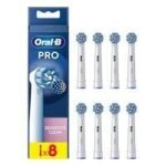 Pack de 8 brossettes ultra thin - blanc oral b Pack de 8 brossettes ultra thin - blanc oral b