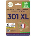 Pack de cartouches d'encre compatible noir + 3 couleurs 301 xl jetline - le pack de cartouches d'encre ...