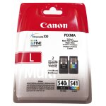Pack de cartouches d'encre d'origine noir + 3 couleurs pg - 540 / cl - 541 canon