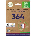 Pack de cartouches d'encre compatibles noir + 3 couleurs 364 jetline - le pack de cartouche