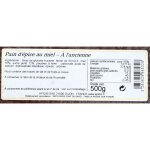 Pain d'pices au miel  l'ancienne les ruchers de bourgogne - le paquet de 500 g