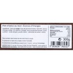 Pain d'pices miel corces d'orange les ruchers de bourgogne - le paquet de 300 g