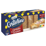 Pains grillées céréales et graines grilletines pasquier - la boite de 255g Pains grillées céréales et graines grilletines pasquier - la boite de 255g