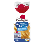 Pain au lait sans sucres ajoutés la boulangere - le sachet de 350g Pain au lait sans sucres ajoutés la boulangere - le sachet de 350g