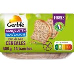 Pain de mie crales sans gluten gerble - le paquet de 400g