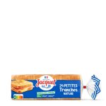 Pain de mie nature sans sucres ajouts jacquet - le paquet de 24 tranches - 450g