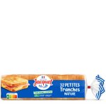 Pain de mie nature sans sucres ajouts jacquet - le paquet de 700g