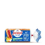 Pain de mie tartine nature jacquet - le paquet de 14 tranches - 400 g