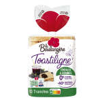 Pain de mie toastiligne crales la boulangere - le sachet de 500g
