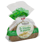 Pain spcial au levain 5 crales & graines neuhauser - le paquet de 500g