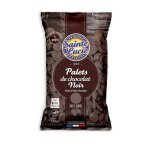 Palets de chocolat noir � fondre sainte lucie - le paquet de 125g