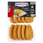 Pans de poulet maitre coq - la barquette de 10 - 1 kg