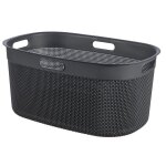 Panier À linge filo 45l - gris anthracite curver - le panier À linge Panier À linge filo 45l - gris anthracite curver - le panier À linge