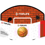 Panneau de basket mural avec ballon toplife - la panneau de basket et le ballon de basket Panneau de basket mural avec ballon toplife - la panneau de basket et le ballon de basket