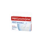 Pansements peau sensible mercurochrome - la boite de 40