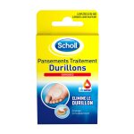 Pansements coricides durillons scholl - la boîte de 4 disques Pansements coricides durillons scholl - la boîte de 4 disques