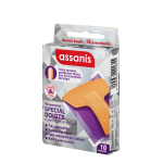 Pansements spcial doigts plaies superficelles rsistant  l'eau assanis - la boite de 10 pansements
