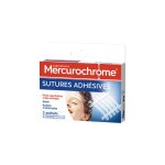Pansement suture adhsive mercurochrome - la bote de 16 pansements