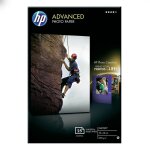 Papier photo 10 x 15 brillant - q8694a hp - le paquet de 25 feuilles