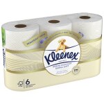 Papier toilette doux test dermo douceur kleenex - les 6 rouleaux