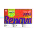 Papier toilette long rsistant doux magic renova - le paquet de 12 rouleaux